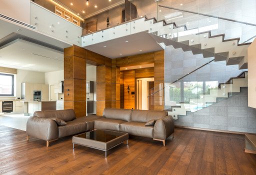 Minimalist Rustic Modern Living Room Design